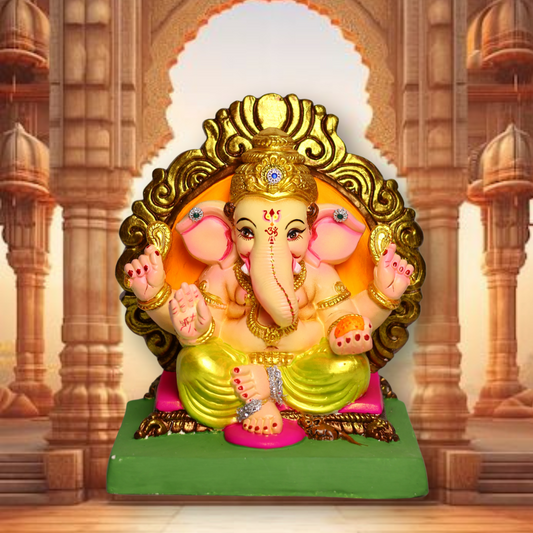 Deva Eco Friendly Ganesha Idol 9 Inch
